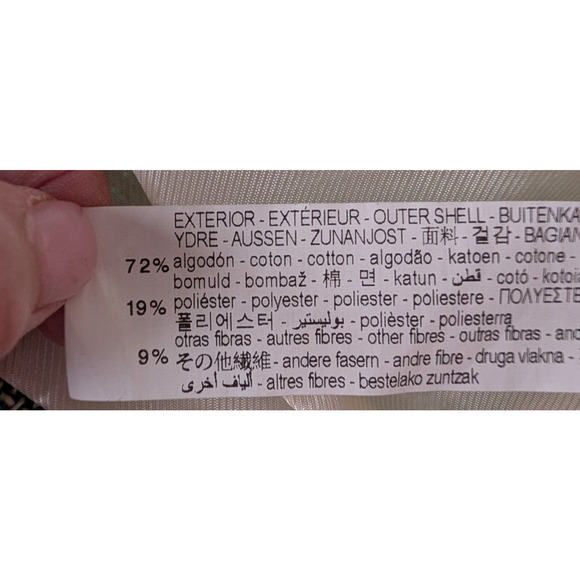 Zara Green Tweed Cropped Tailored Blazer Small Feminine Preppy Twee Classic - Picture 13 of 16